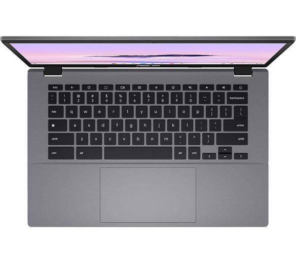 ASUS CX34 14" Chromebook Plus - Intel® Core i3, 256 GB UFS, Grey