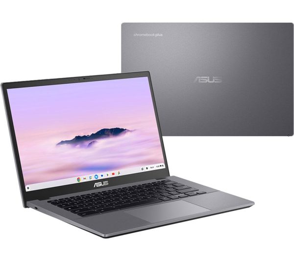 ASUS CX34 14" Chromebook Plus - Intel® Core i3, 256 GB UFS, Grey