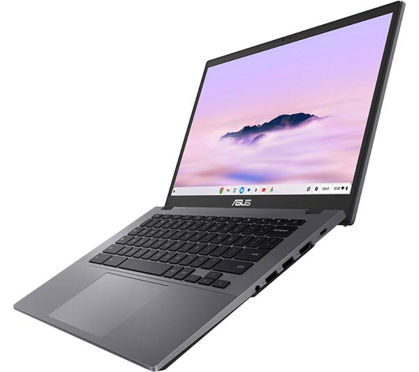 ASUS CX34 14" Chromebook Plus - Intel® Core i3, 256 GB UFS, Grey