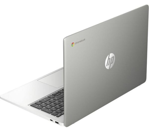 HP 15a-na0500sa 15.6" Refurbished Chromebook - IntelÂ® PentiumÂ®, 128 GB eMMC, Silver (Excellent Condition)