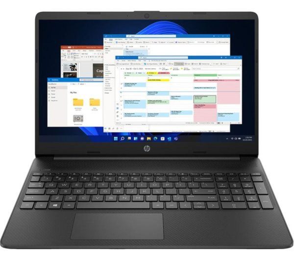 HP 15s-fq0501sa 15.6" Refurbished Laptop - IntelÂ® PentiumÂ® Silver, 128 GB SSD, Black (Excellent Condition)