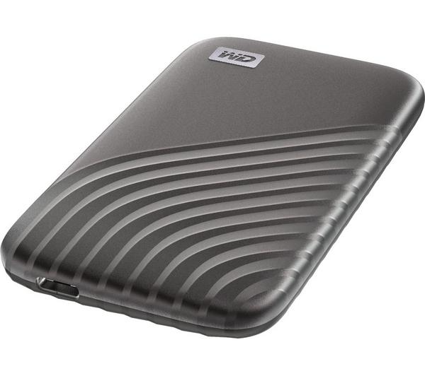 WD My Passport Portable External SSD - 500 GB, Space Grey