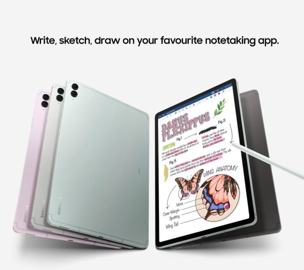 SAMSUNG Galaxy Tab S9 FE 10.9" 5G Tablet - 256 GB, Grey