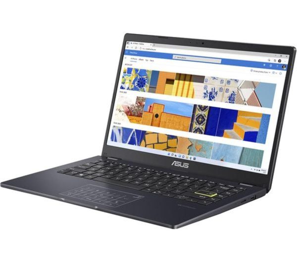 ASUS E410MA 14" Refurbished Laptop - IntelÂ® CeleronÂ®, 128 GB eMMC, Blue (Very Good Condition)