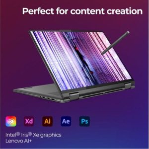 LENOVO Yoga 7i 16" 2 in 1 Refurbished Laptop - Intel® Core i7, 512 GB SSD, Grey (Very Good Condition)