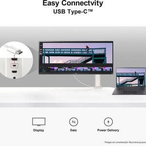 LG UltraWide 34WQ680-W.AEK Full HD 34" IPS LCD Monitor - White