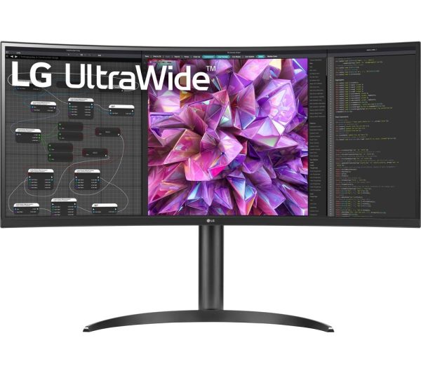 LG UltraWide 34WQ75C-B.AEK Quad HD 34" Curved IPS LCD Monitor - Black