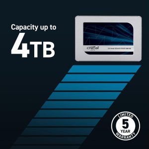 CRUCIAL MX500 2.5” Internal SSD - 1 TB