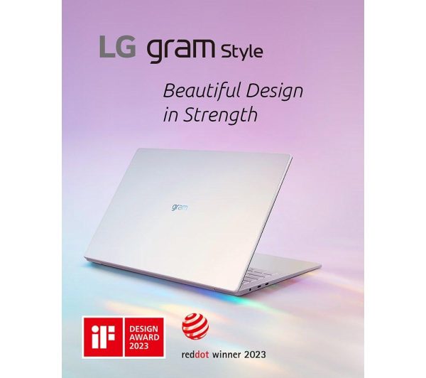 LG gram Style OLED 16Z90RS-K.AD7AA1 16" Laptop - Intel® Core i7, 2 TB SSD, White