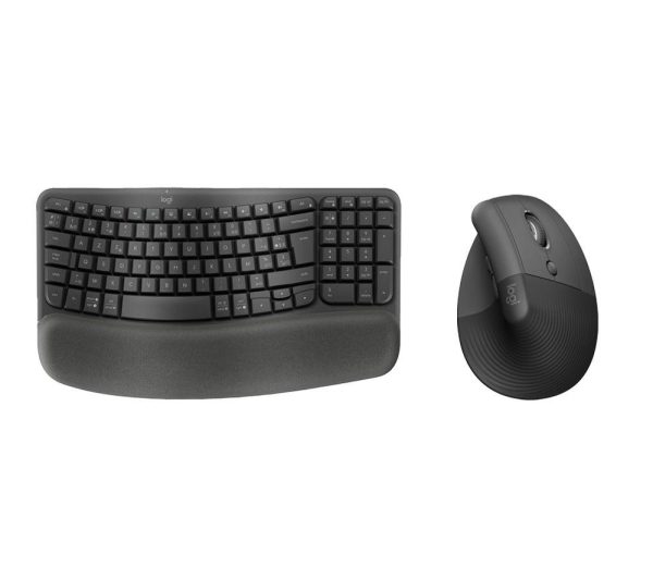 LOGITECH K380 & Pebble M350 Wireless Keyboard & Mouse Bundle - White