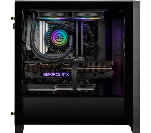 PCSPECIALIST Nexa 540 Gaming PC - AMD Ryzen 9, RTX 4090, 2 TB SSD, No OS