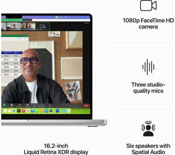 APPLE MacBook Pro 16" (2023) - M3 Max, 1 TB SSD, Silver
