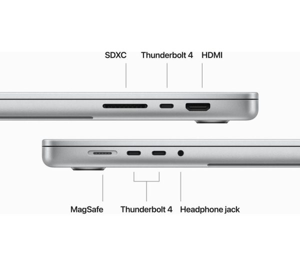 APPLE MacBook Pro 16" (2023) - M3 Max, 1 TB SSD, Silver