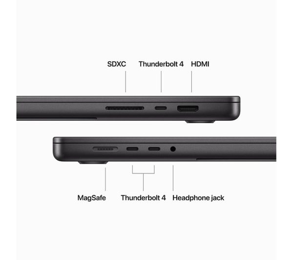 APPLE MacBook Pro 14" (2023) - M3 Pro, 512 GB SSD, Space Black