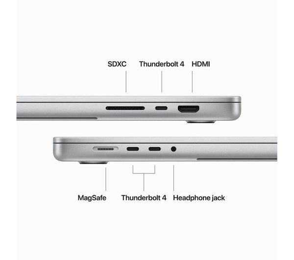APPLE MacBook Pro 14" (2023) - M3 Pro, 512 GB SSD, Silver