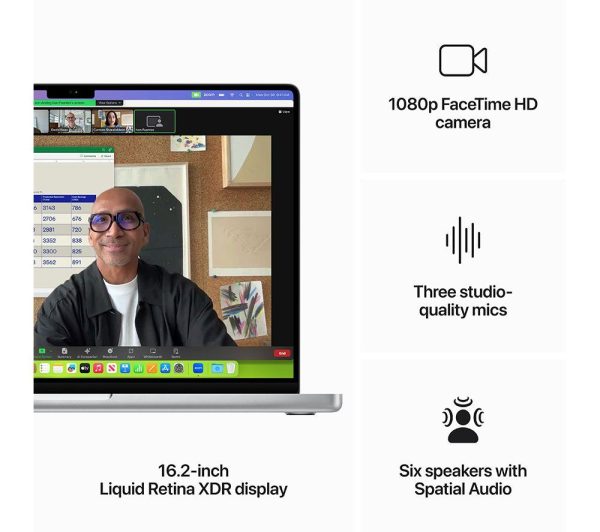 APPLE MacBook Pro 14" (2023) - M3 Pro, 1 TB SSD, Silver