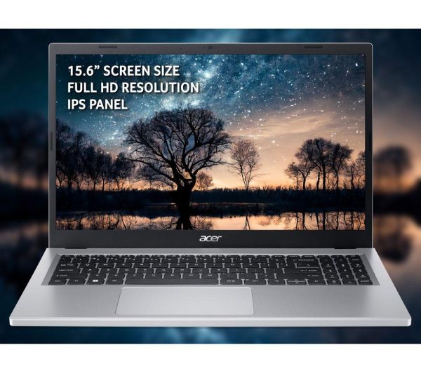 ACER Aspire 3 15.6" Laptop - Intel® Core i3, 128 GB SSD, Silver