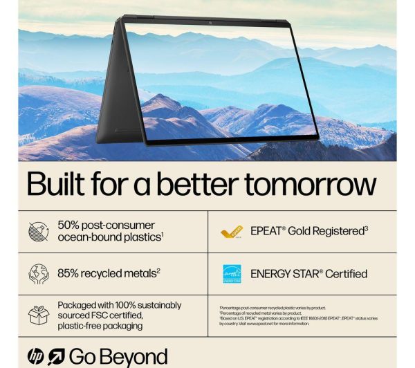 HP Spectre x360 16-aa0500na 16" 2 in 1 Laptop - Intel® Core Ultra 7, 1 TB SSD, Black