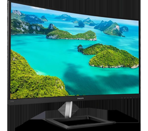 PHILIPS 322E1C Full HD 32" Curved VA LCD Monitor - Black