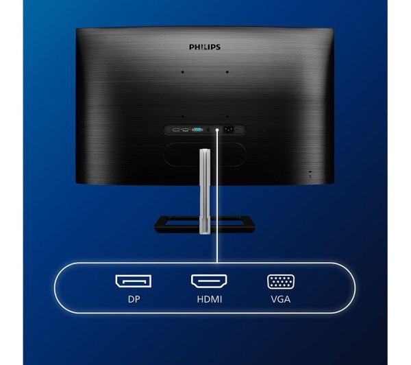 PHILIPS 322E1C Full HD 32" Curved VA LCD Monitor - Black