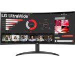 LG UltraWide 34WR50QC-B.AEK Quad HD 34" Curved VA LCD Monitor - Black