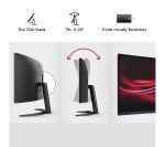 LG UltraWide 34WR50QC-B.AEK Quad HD 34" Curved VA LCD Monitor - Black