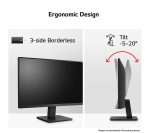 LG 24MR400 Full HD 24" IPS LCD Monitor - Black