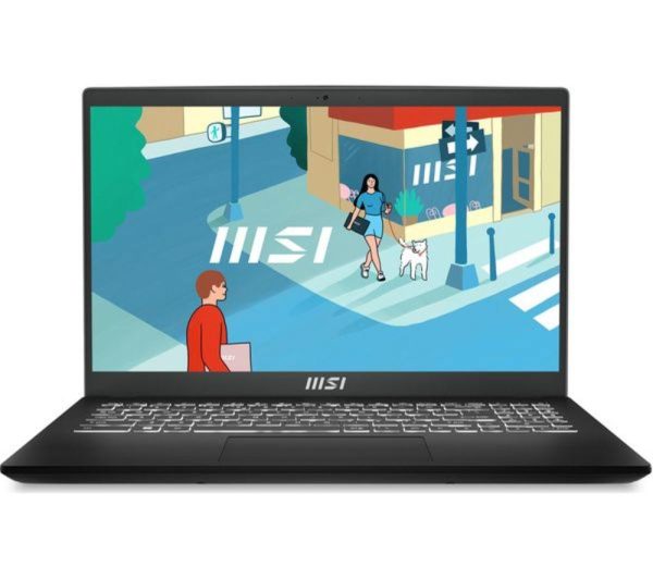 MSI Modern 15 15.6" Laptop - Intel® Core i5, 512 GB SSD, Black