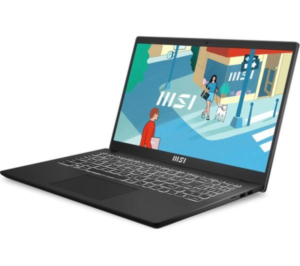 MSI Modern 15 15.6" Laptop - Intel® Core i5, 512 GB SSD, Black