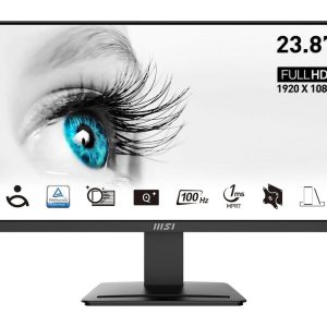 MSI PRO MP2412 Full HD 23.8" VA Monitor - Black