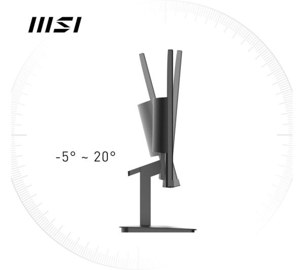 MSI PRO MP2412 Full HD 23.8" VA Monitor - Black