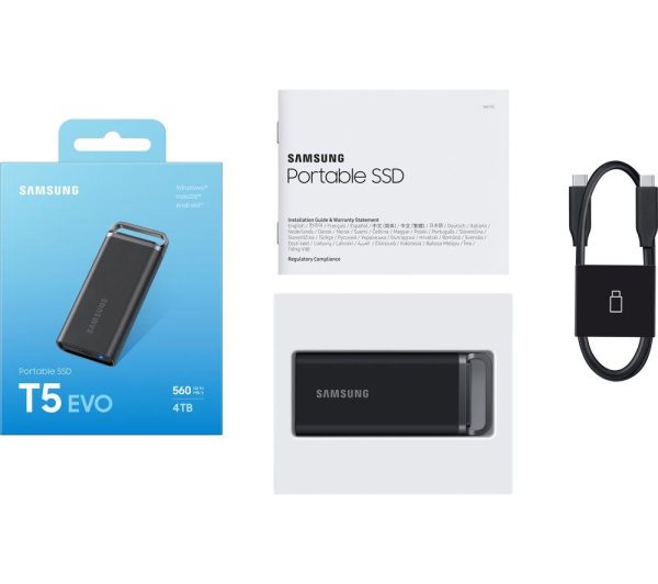 SAMSUNG T5 EVO External SSD - 4 TB
