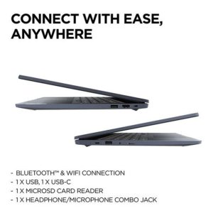 LENOVO IdeaPad Slim 3 15.6" Refurbished Chromebook - IntelÂ® PentiumÂ®, 128 GB eMMC, Blue (Excellent Condition)