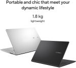 ASUS Vivobook 15 X1500EA 15.6" Refurbished Laptop - IntelÂ® PentiumÂ® Gold, 256 GB SSD, Black (Very Good Condition)