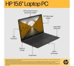 HP 15-fc0514sa 15.6" Refurbished Laptop - AMD Ryzen 5, 256 GB, Black (Very Good Condition)