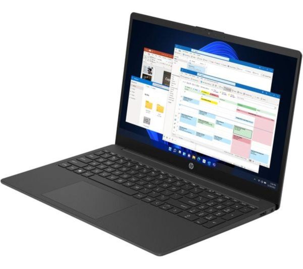 HP 15-fc0514sa 15.6" Refurbished Laptop - AMD Ryzen 5, 256 GB, Black (Very Good Condition)