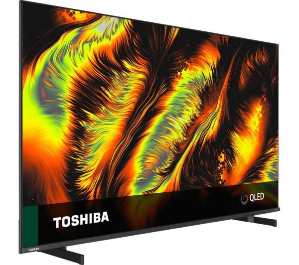TOSHIBA Fire TV 43QF5D53DB 43" 4K Ultra HD HDR QLED TV with Alexa