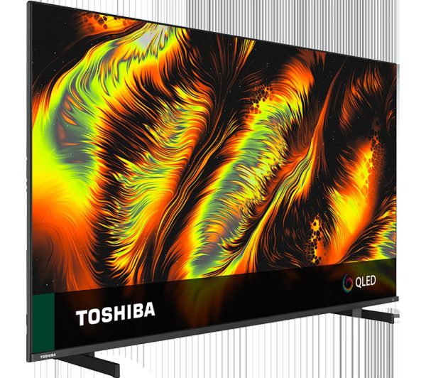 TOSHIBA Fire TV 65QF5D53DB 65" 4K Ultra HD HDR QLED TV with Alexa