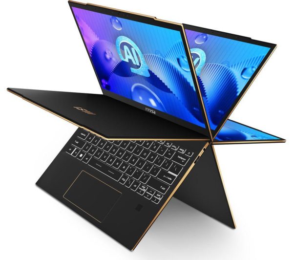 MSI Summit E13 Flip Evo 13.3" 2 in 1 Laptop - Intel® Core Ultra 7, 1 TB SSD, Black