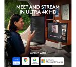 LOGITECH MX Brio 4K Ultra HD Webcam - Pale Grey
