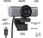 LOGITECH MX Brio 4K Ultra HD Webcam - Graphite