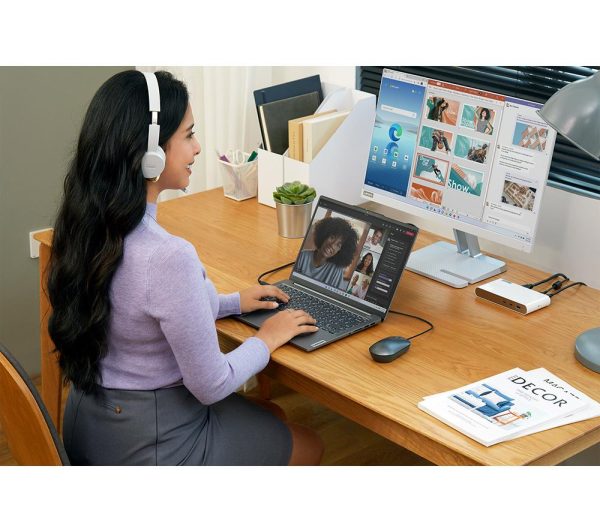 LENOVO 110 Stereo Headset - Cloud Grey