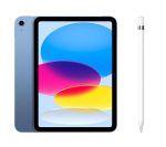APPLE 10.9” iPad (2022, 64 GB, Blue) & Pencil (1st Generation) Bundle