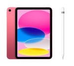 APPLE 10.9” iPad (2022, 256 GB, Pink) & Pencil (1st Generation) Bundle