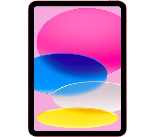 APPLE 10.9” iPad (2022, 256 GB, Pink) & Pencil (1st Generation) Bundle