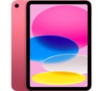 APPLE 10.9” iPad (2022, 256 GB, Pink) & Pencil (1st Generation) Bundle