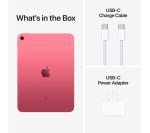 APPLE 10.9” iPad Cellular (2022, 256 GB, Pink) & Pencil (1st Generation) Bundle