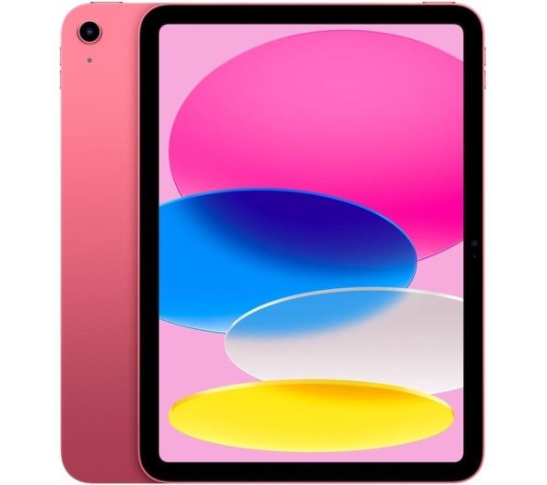 APPLE 10.9” iPad Cellular (2022, 256 GB, Pink) & Pencil (1st Generation) Bundle