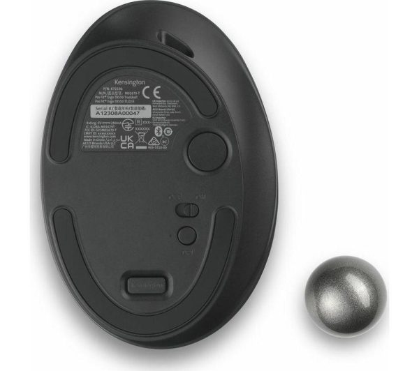 KENSINGTON Pro Fit Ergo TB550 Wireless Optical Trackball - Black