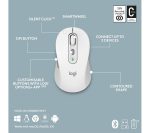 LOGITECH Signature Slim MK950 Wireless Keyboard & Mouse Set - White